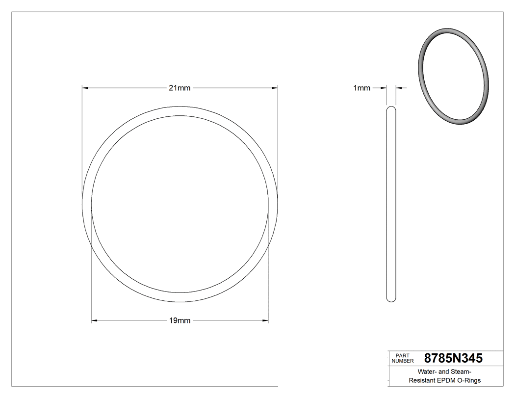 Technical drawing - 8785N345